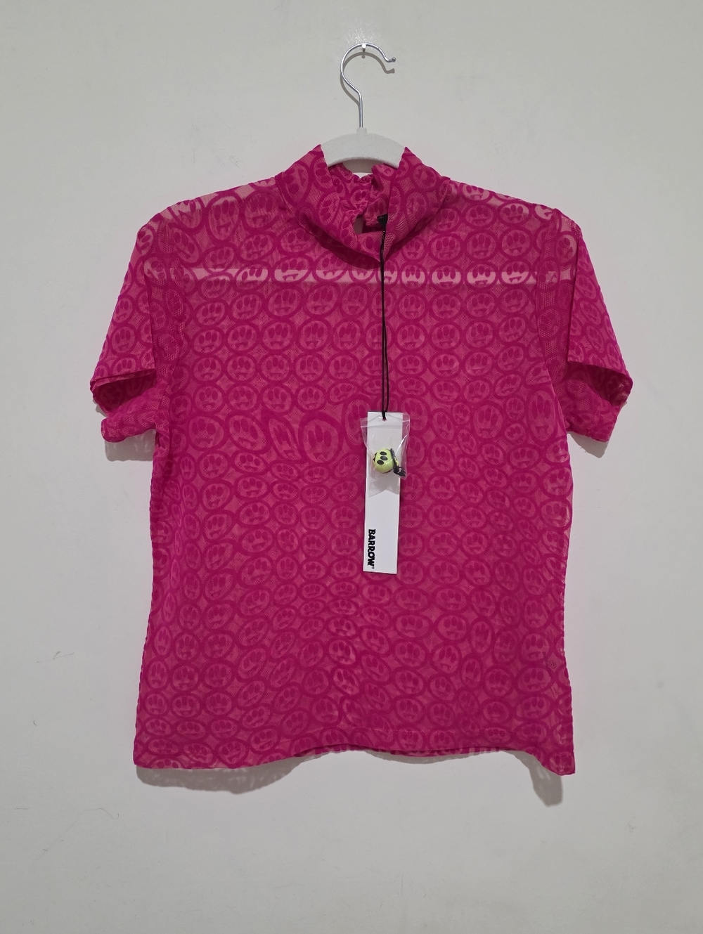 BARROW SHORT SLEEVE PINK TOP SIZE L